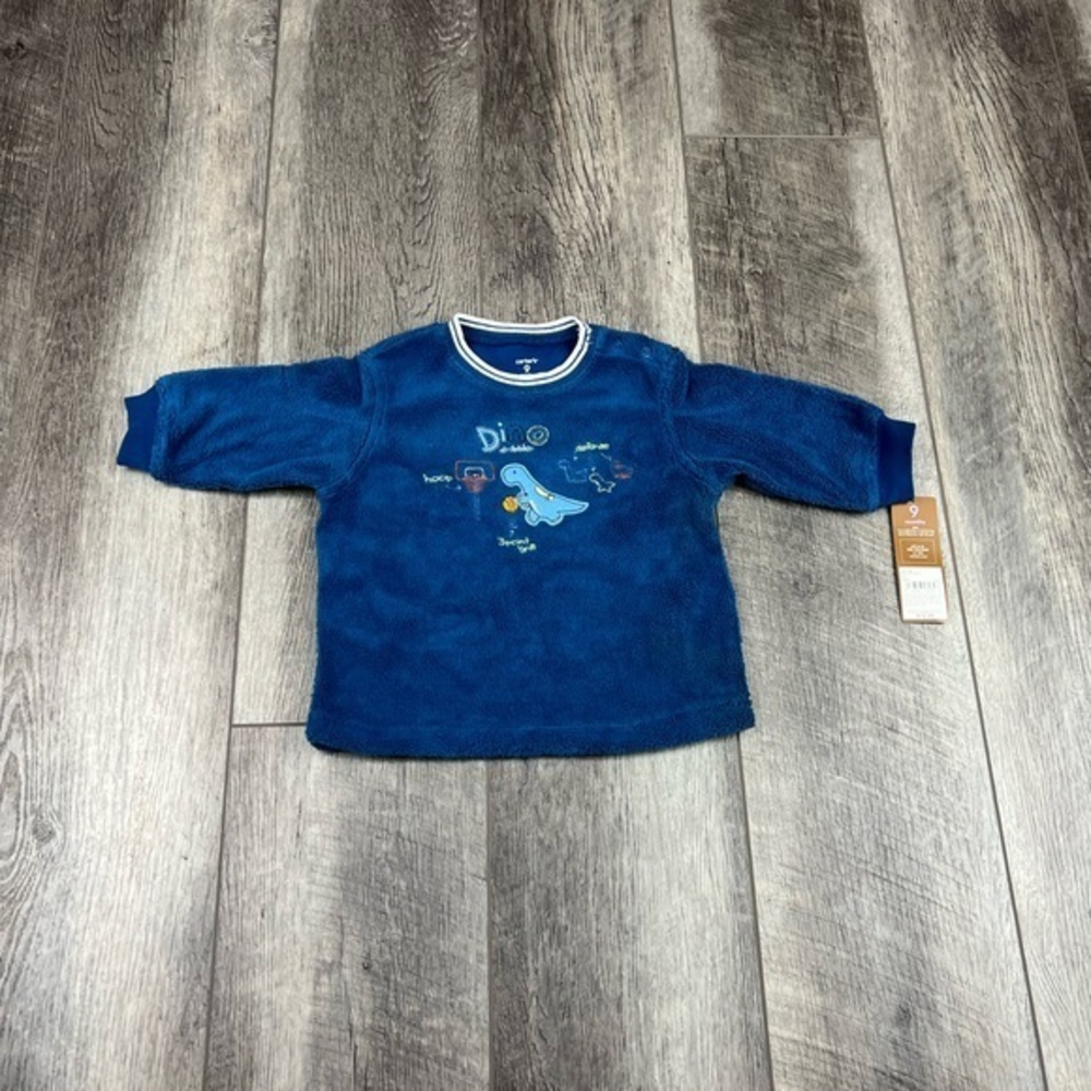Carters Baby Navy Dino Sweater